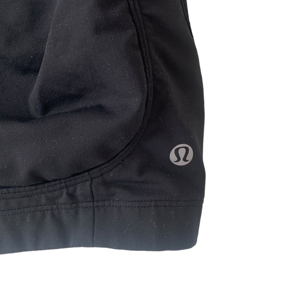 LULULEMON Ta Ta Tamer Black Running Sports Bra Women's Size 4 - Picture 3 of 7